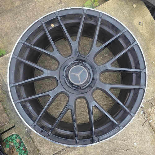 Single black amg style - single, 19"